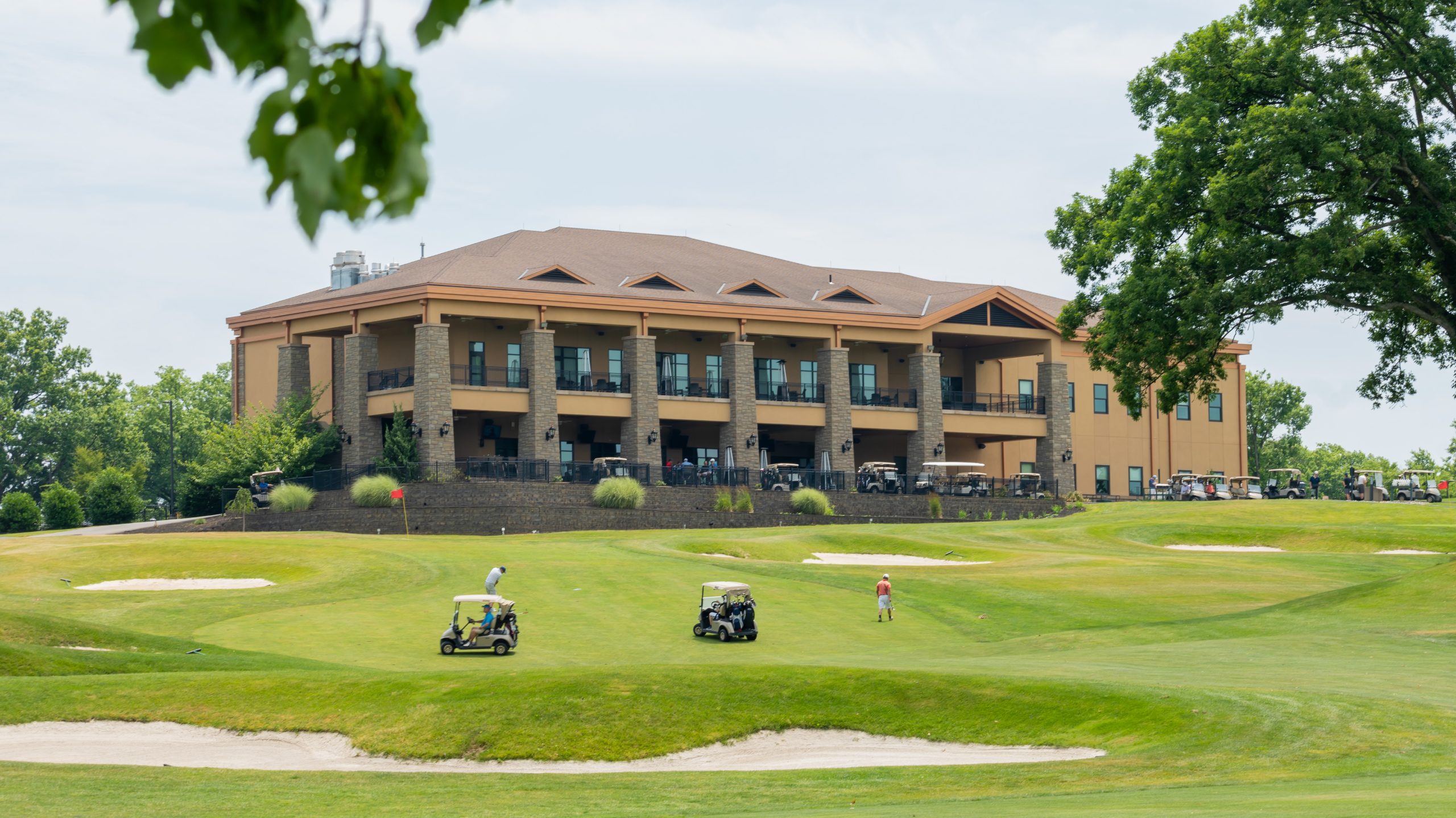 The Clubhouse at Galloping Hill Golf Course in Kenilworth, New Jersey