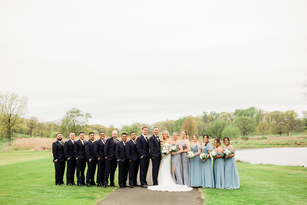 Filipkowska-AugstynWedding722 Bridal Party at The Clubhouse at Galloping Hill