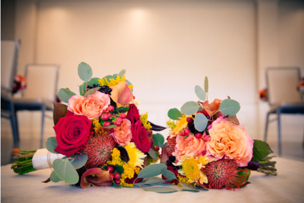 Fall Wedding Arc at The Clubhouse at Galloping Hill