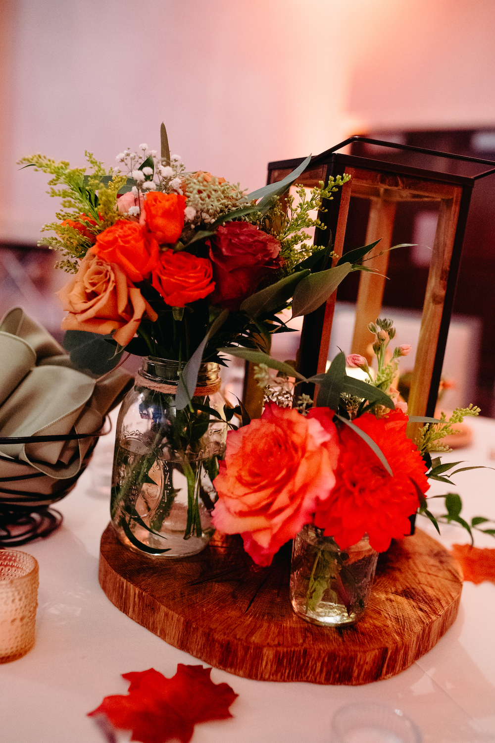 Experience a Fall Wedding at The Clubhouse at Galloping Hill